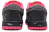 Purchase 【客製化球鞋】 Nike Dunk Low 心靈夜火 粉黑撞色 甜酷風 粉底 中底塗鴉 可拆卸 防滑耐磨 低筒 板鞋 女款 黑灰