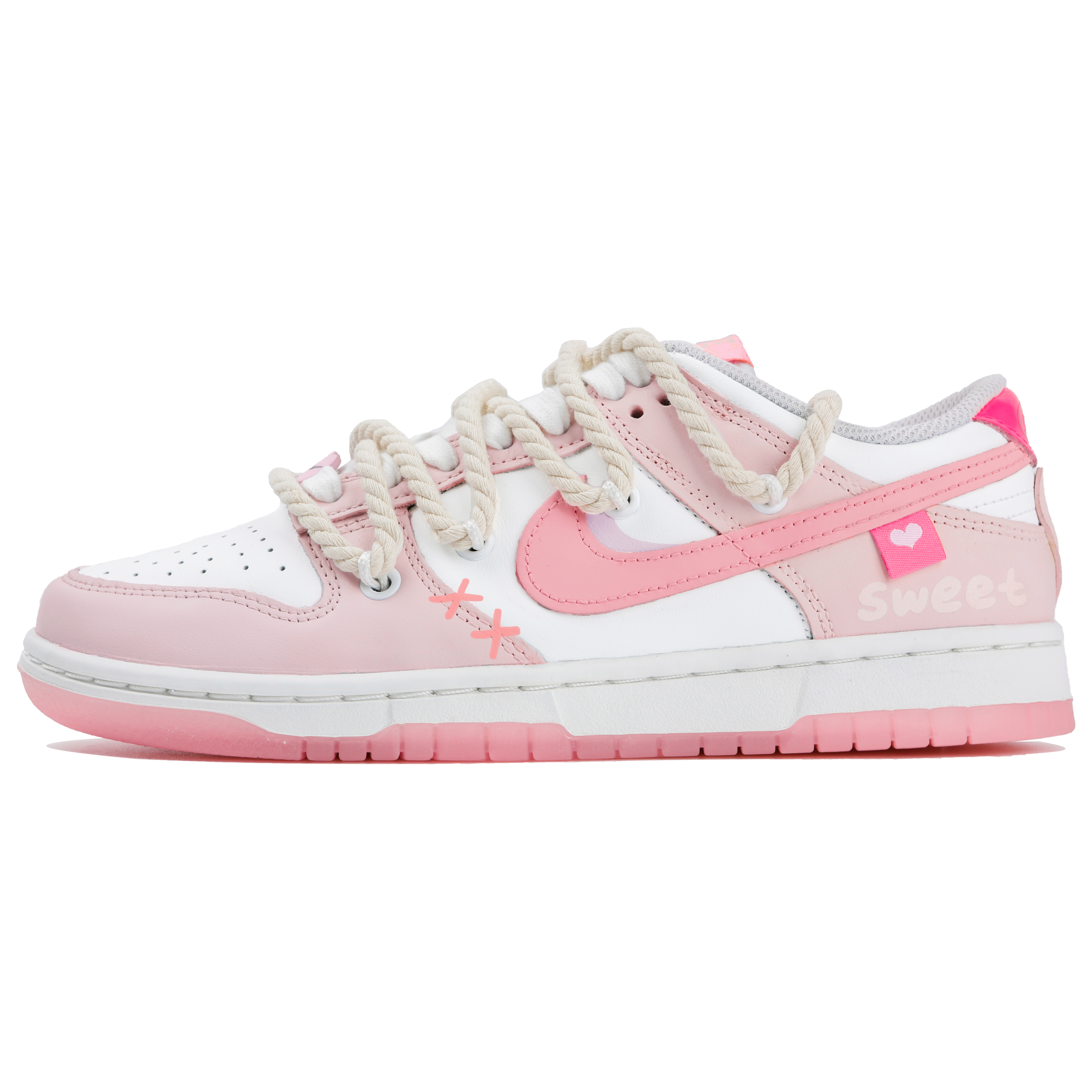 Buy (W) [カスタムシューズ] (レディース) ナイキダンク ロー『スイートサクラセレブレーション』 FN3451-161(Team4-女款樱花之恋)
