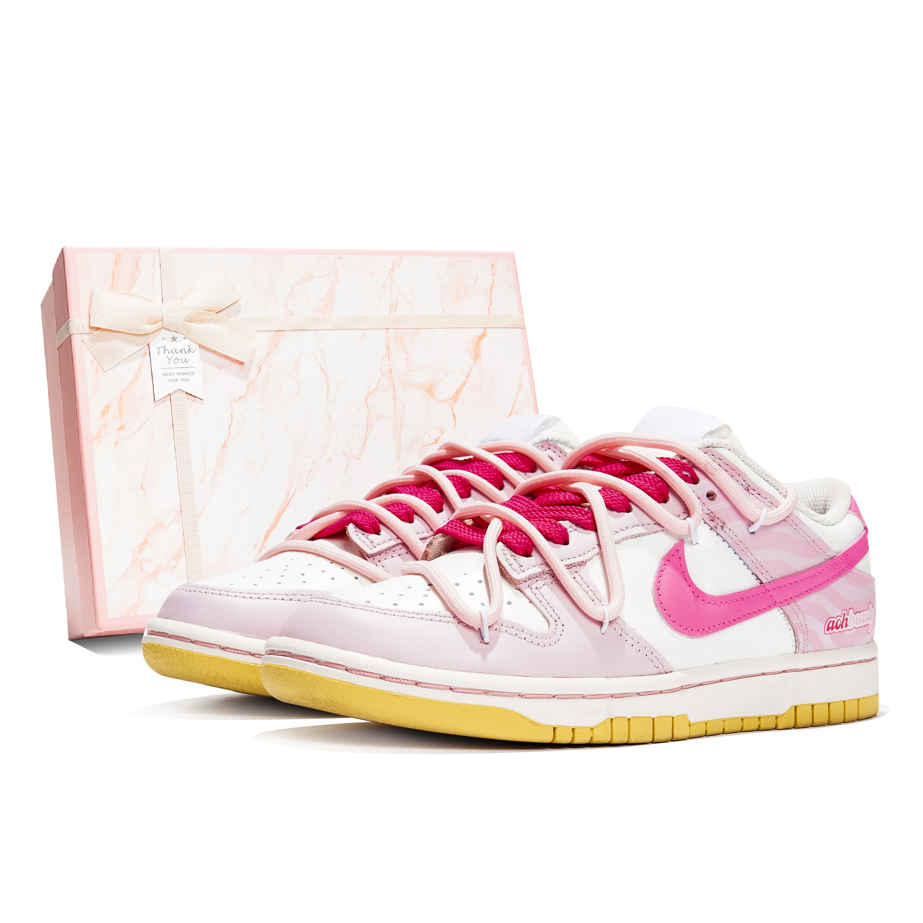Buy (W) [Zapatos Personalizados] Nike Dunk Low 'Sweetheart Barbie Años 2000' FD9923-111-471224