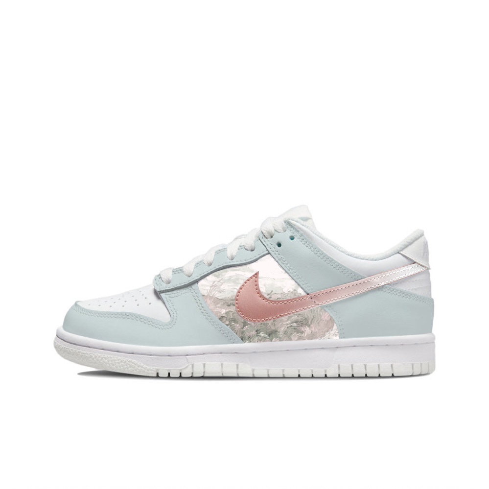 Buy (W) [Zapatos Personalizados] Nike Dunk Low 'Sweetheart Garden Azul Rosa' DH9765-100-484950