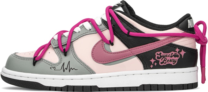 (W) 나이키 덩크 로우 '스윗하트 잼 팩' (커스텀) CW1590-100(TeamA-甜心果酱S-BOX) Buy (W) 나이키 덩크 로우 '스윗하트 잼 팩' (커스텀) CW1590-100(TeamA-甜心果酱S-BOX)