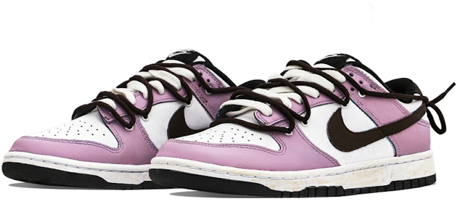 【定製球鞋】Nike Dunk Low 芋泥啵啵 溫柔 高級小眾 清新 休閒 低幫 板鞋 女款 粉色 Lookbook 【定製球鞋】Nike Dunk Low 芋泥啵啵 溫柔 高級小眾 清新 休閒 低幫 板鞋 女款 粉色