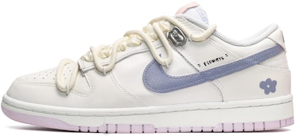 【定制球鞋】Nike Dunk Low 芋泥波波 小花朵 低幫 板鞋 女款 黑白紫 Buy 【定制球鞋】Nike Dunk Low 芋泥波波 小花朵 低幫 板鞋 女款 黑白紫