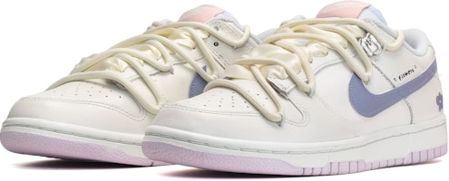 【定制球鞋】Nike Dunk Low 芋泥波波 小花朵 低幫 板鞋 女款 黑白紫 Lookbook 【定制球鞋】Nike Dunk Low 芋泥波波 小花朵 低幫 板鞋 女款 黑白紫