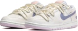 Lookbook 【定制球鞋】Nike Dunk Low 芋泥波波 小花朵 低幫 板鞋 女款 黑白紫