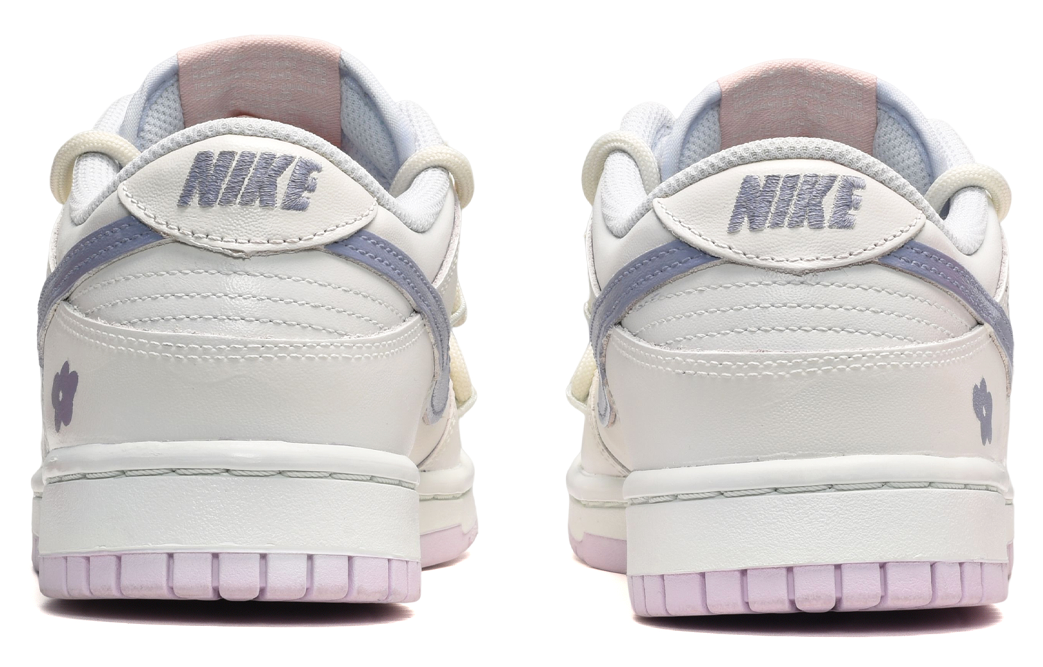 Shop (W) [Sepatu Kustom] Nike Dunk Low 'Taro Boba Petite Flower' DD1503-001(TeamE-女款芋泥波波黑白紫)