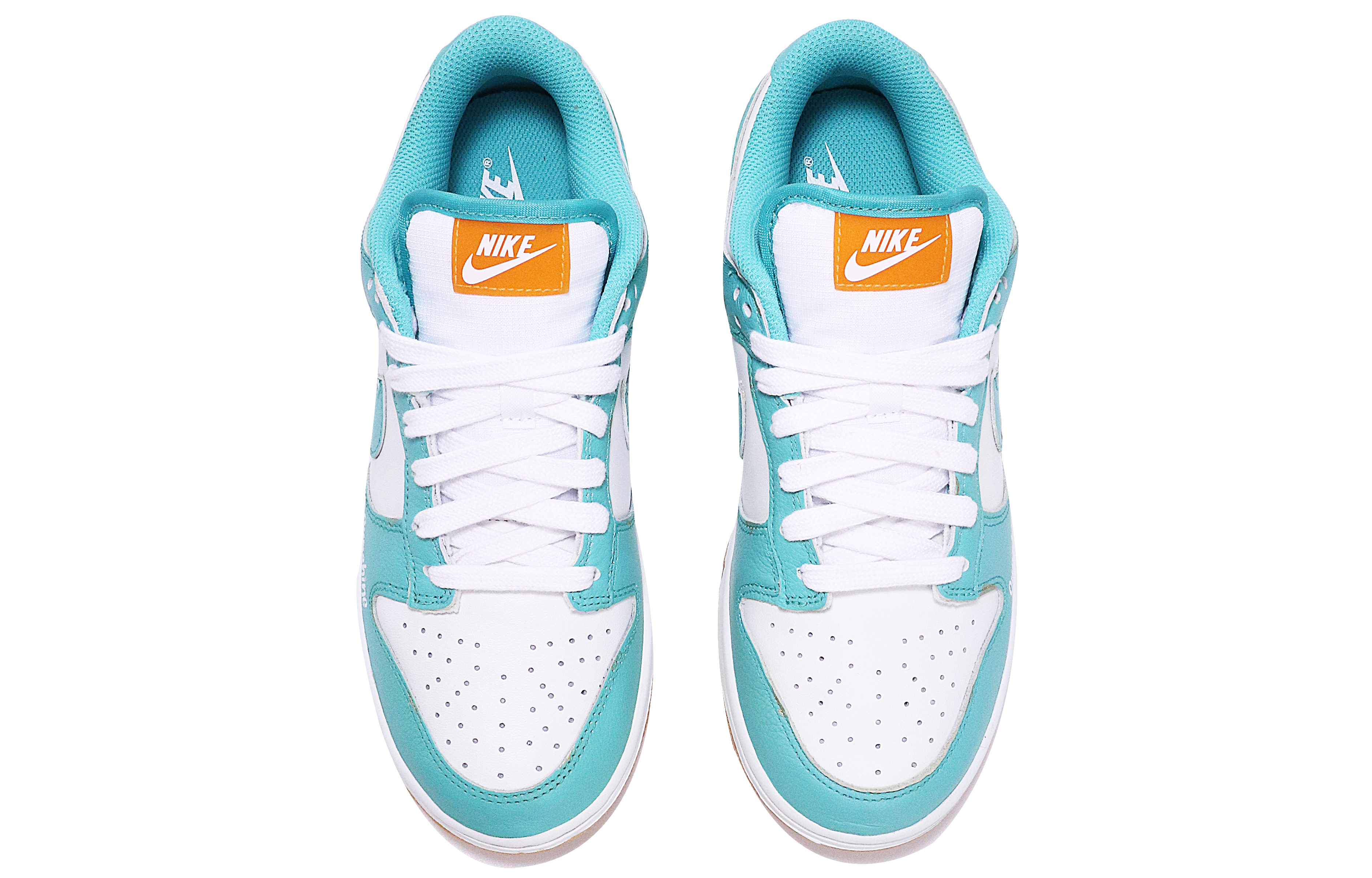 Shop (W) [Zapatillas Personalizadas] Nike Dunk Low 'Teal Zeal Graffiti' DV2190-100(TeamTen-女款DK复古文字)