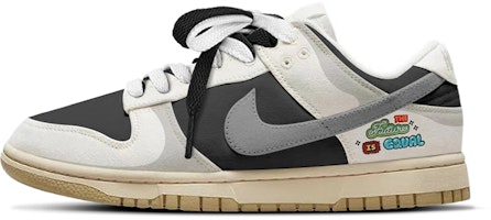 【定制球鞋】Nike Dunk Low「未來平等」復古 二次元 防滑耐磨 低筒 板鞋 女款 深灰 Buy 【定制球鞋】Nike Dunk Low「未來平等」復古 二次元 防滑耐磨 低筒 板鞋 女款 深灰