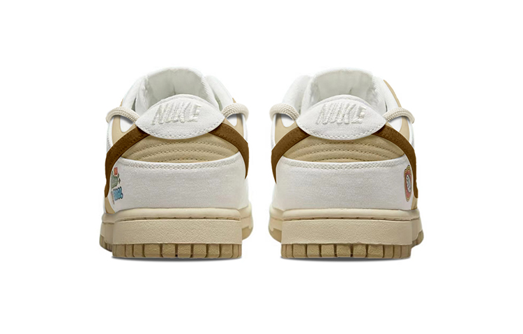 Shop 【定製球鞋】 Nike Dunk Low "未來為平等" 復古 小摩卡 低筒 滑板鞋 女款 白棕