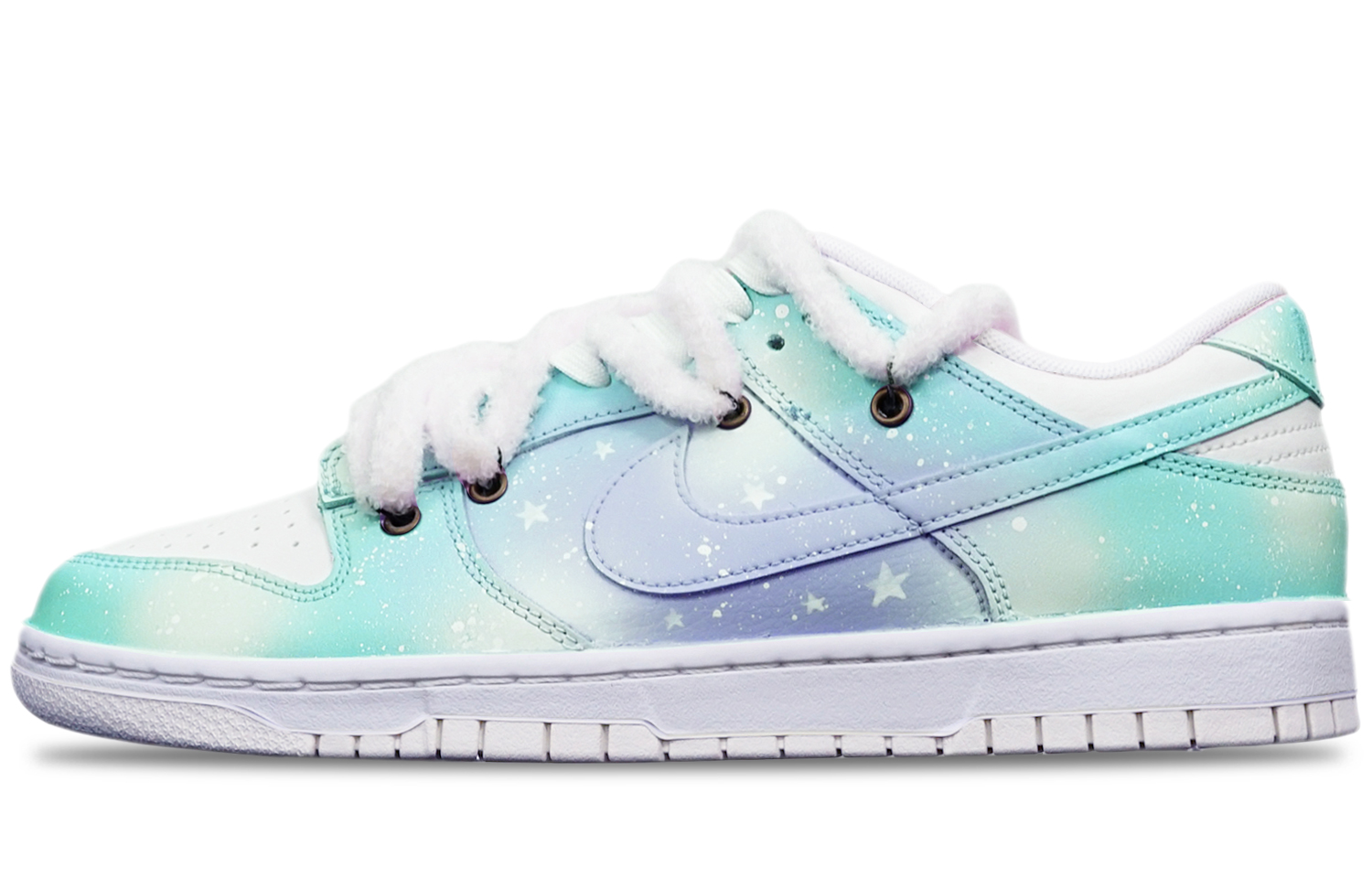 Buy (W) [Sepatu Custom] Nike Dunk Low 'Tiffany Blue Macaron' DH9765-100(TeamT-融雪蒂芙尼女S-BOX)