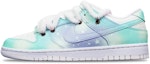 Buy 【定制球鞋】Nike Dunk Low 融雪馬卡龍 Vibe 解構雙鞋帶 復古 女款 特殊鞋盒 低幫 板鞋 GS 蒂芙尼藍