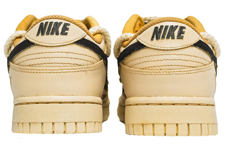 Shop (W) [Sepatu Kustom] Nike Dunk Low 'Roti Panggang' DD7099-100(Team14-女款面包干黄棕黑)