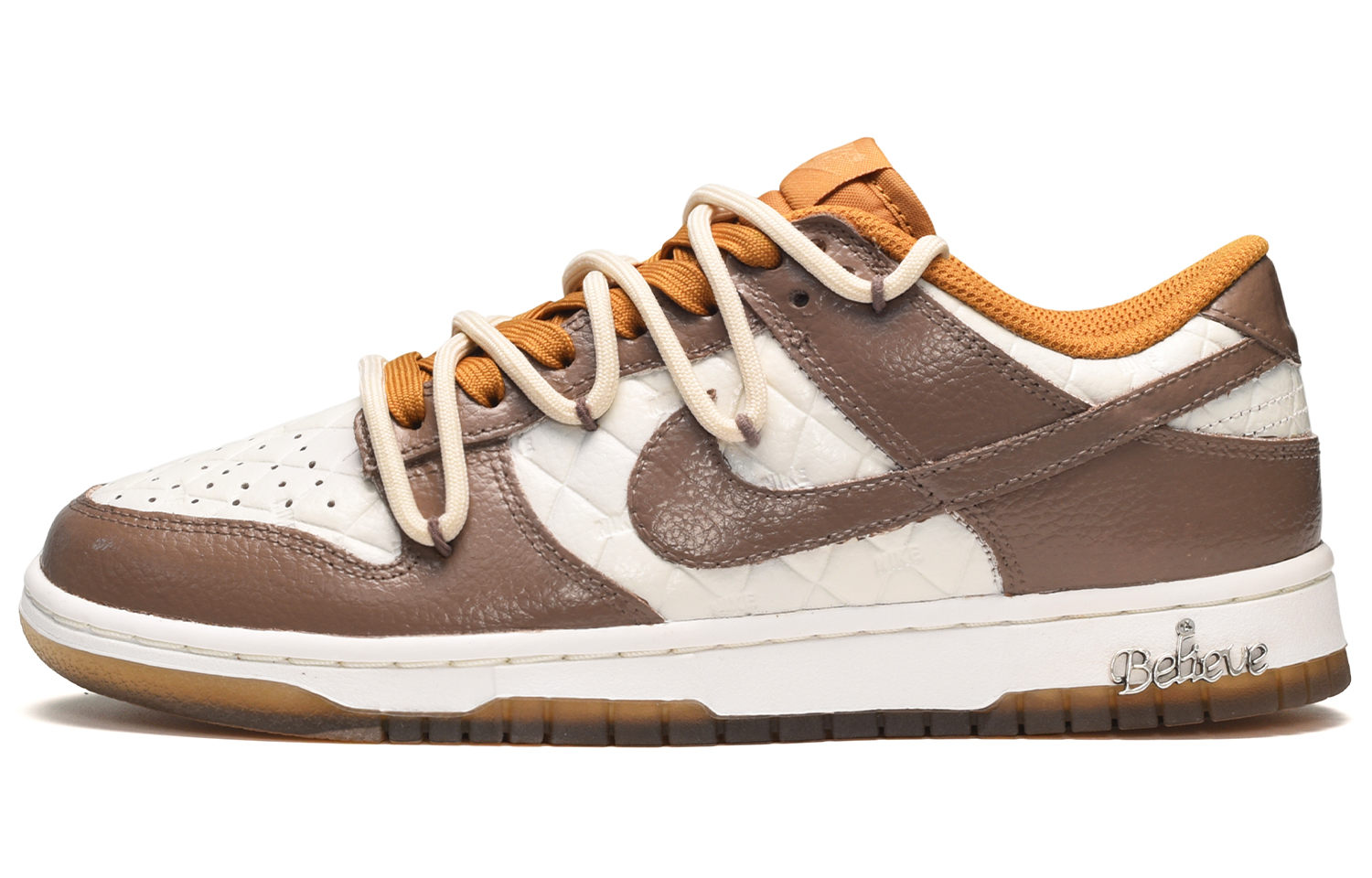 Buy (W) [Kasut Custom] Nike Dunk Low 'Toffee' DX3374-700(TeamE-女款太妃糖白棕)