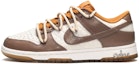 Buy (W) 나이키 덩크 로우 '토피' 커스텀 (Nike Dunk Low 'Toffee' Custom) DX3374-700(TeamE-女款太妃糖白棕)