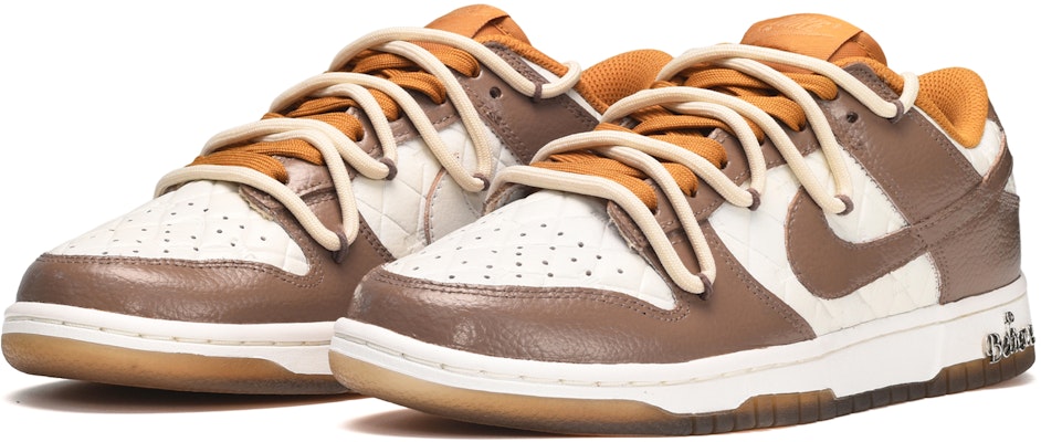 (W) 나이키 덩크 로우 '토피' 커스텀 (Nike Dunk Low 'Toffee' Custom) DX3374-700(TeamE-女款太妃糖白棕) Lookbook (W) 나이키 덩크 로우 '토피' 커스텀 (Nike Dunk Low 'Toffee' Custom) DX3374-700(TeamE-女款太妃糖白棕)