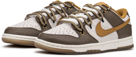 (W) ナイキ ダンク ロー "トフィーブラウン" (カスタム) DX3374-700(TeamA太妃糖S-BOX) Lookbook (W) ナイキ ダンク ロー "トフィーブラウン" (カスタム) DX3374-700(TeamA太妃糖S-BOX)