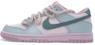 Buy 【定製球鞋】 Nike Dunk Low (GS) 全粉色 低幫 板鞋 女款 粉綠