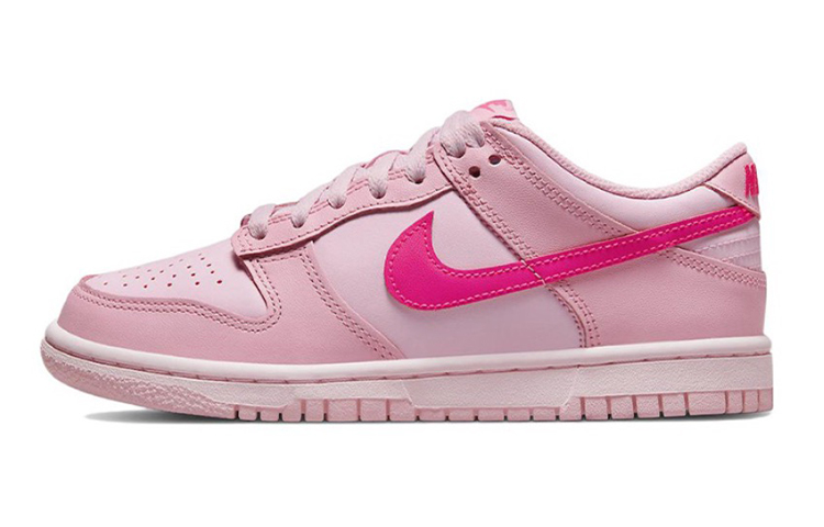 Details for 【定製球鞋】 Nike Dunk Low (GS) 全粉色 低幫 板鞋 女款 粉綠
