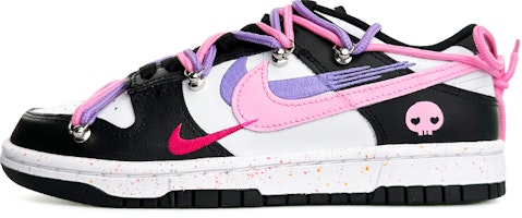 (W) 【カスタムシューズ】(レディース)ナイキ ダンク ロー 'トリプルスウッシュ ピンク' FD4623-131(Team13-粉紫三勾) Buy (W) 【カスタムシューズ】(レディース)ナイキ ダンク ロー 'トリプルスウッシュ ピンク' FD4623-131(Team13-粉紫三勾)