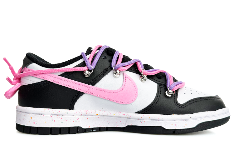 Order (W) 나이키 덩크 로우 '트리플 스우시 핑크' (커스텀) FD4623-131(Team13-粉紫三勾)