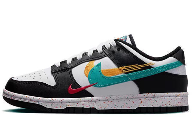 Purchase (W) 나이키 덩크 로우 '트리플 스우시 핑크' (커스텀) FD4623-131(Team13-粉紫三勾)