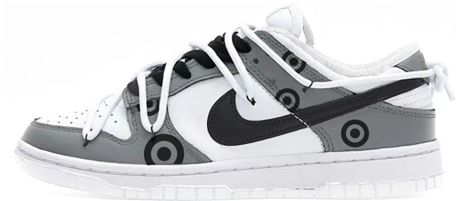 (W) 나이키 덩크 로우 '트리플 화이트 그레이' (커스텀) DD1503-109(Team48-野渡灰) Buy (W) 나이키 덩크 로우 '트리플 화이트 그레이' (커스텀) DD1503-109(Team48-野渡灰)