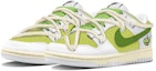 Lookbook (W) Nike Dunk Low Blancas/Verde Manzana Desconstruidas DD1503-109(TeamY-女款复古涂鸦青苹果米绿)