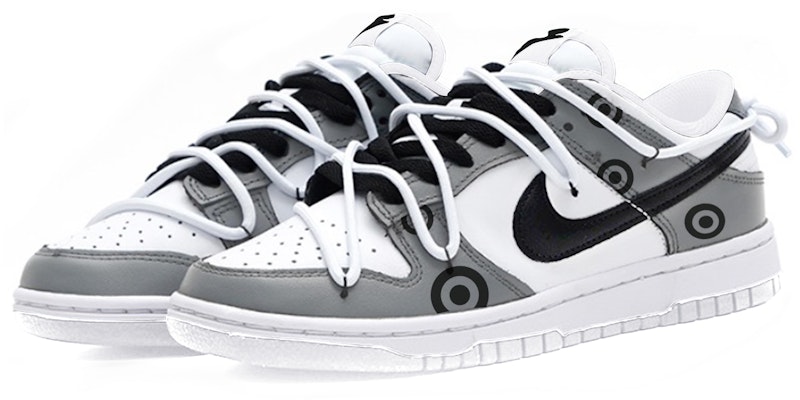 (W) 나이키 덩크 로우 '트리플 화이트 그레이' (커스텀) DD1503-109(Team48-野渡灰) Lookbook (W) 나이키 덩크 로우 '트리플 화이트 그레이' (커스텀) DD1503-109(Team48-野渡灰)