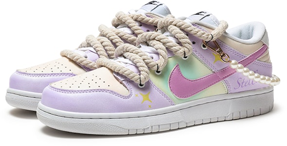 (W) Zapatillas Nike Dunk Low 'Triple White Rosa Stella Púrpura' DD1503-109(Team48-Stella解构) Lookbook (W) Zapatillas Nike Dunk Low 'Triple White Rosa Stella Púrpura' DD1503-109(Team48-Stella解构)