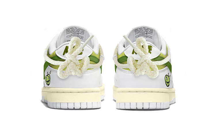 Shop (W) Nike Dunk Low Blancas/Verde Manzana Desconstruidas DD1503-109(TeamY-女款复古涂鸦青苹果米绿)