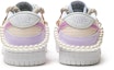 Shop (W) Zapatillas Nike Dunk Low 'Triple White Rosa Stella Púrpura' DD1503-109(Team48-Stella解构)