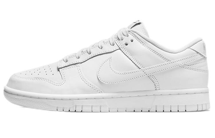 Details for (W) [Sepatu Kustom] Nike Dunk Low 'Triple White Stella Pink Ungu' DD1503-109(Team48-Stella解构)