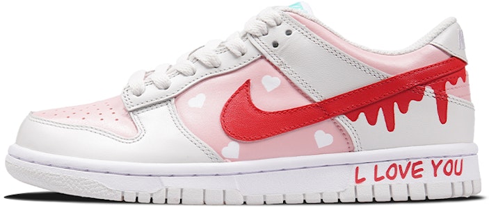 【定制球鞋】Nike Dunk Low “Tropical Twist” 噴繪 特殊鞋盒 愛意 滿滿流動的心 耐磨防滑 休閒 低幫 板鞋 女款 玫紅粉 Lookbook 【定制球鞋】Nike Dunk Low “Tropical Twist” 噴繪 特殊鞋盒 愛意 滿滿流動的心 耐磨防滑 休閒 低幫 板鞋 女款 玫紅粉