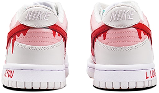 【定制球鞋】Nike Dunk Low “Tropical Twist” 噴繪 特殊鞋盒 愛意 滿滿流動的心 耐磨防滑 休閒 低幫 板鞋 女款 玫紅粉 Details for 【定制球鞋】Nike Dunk Low “Tropical Twist” 噴繪 特殊鞋盒 愛意 滿滿流動的心 耐磨防滑 休閒 低幫 板鞋 女款 玫紅粉