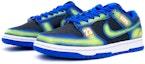 Lookbook 【訂製球鞋】Nike Dunk Low 詹姆斯 空中大灌籃 籃球 噴塗手繪 兔八哥 電影訂製 耐磨防滑 低幫 板鞋 女款 黃綠漸變