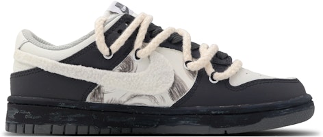 【訂製球鞋】Nike Dunk Low 薄暮花影 浸染 水墨 百搭 低幫 休閒鞋 女款 黑白 Order 【訂製球鞋】Nike Dunk Low 薄暮花影 浸染 水墨 百搭 低幫 休閒鞋 女款 黑白