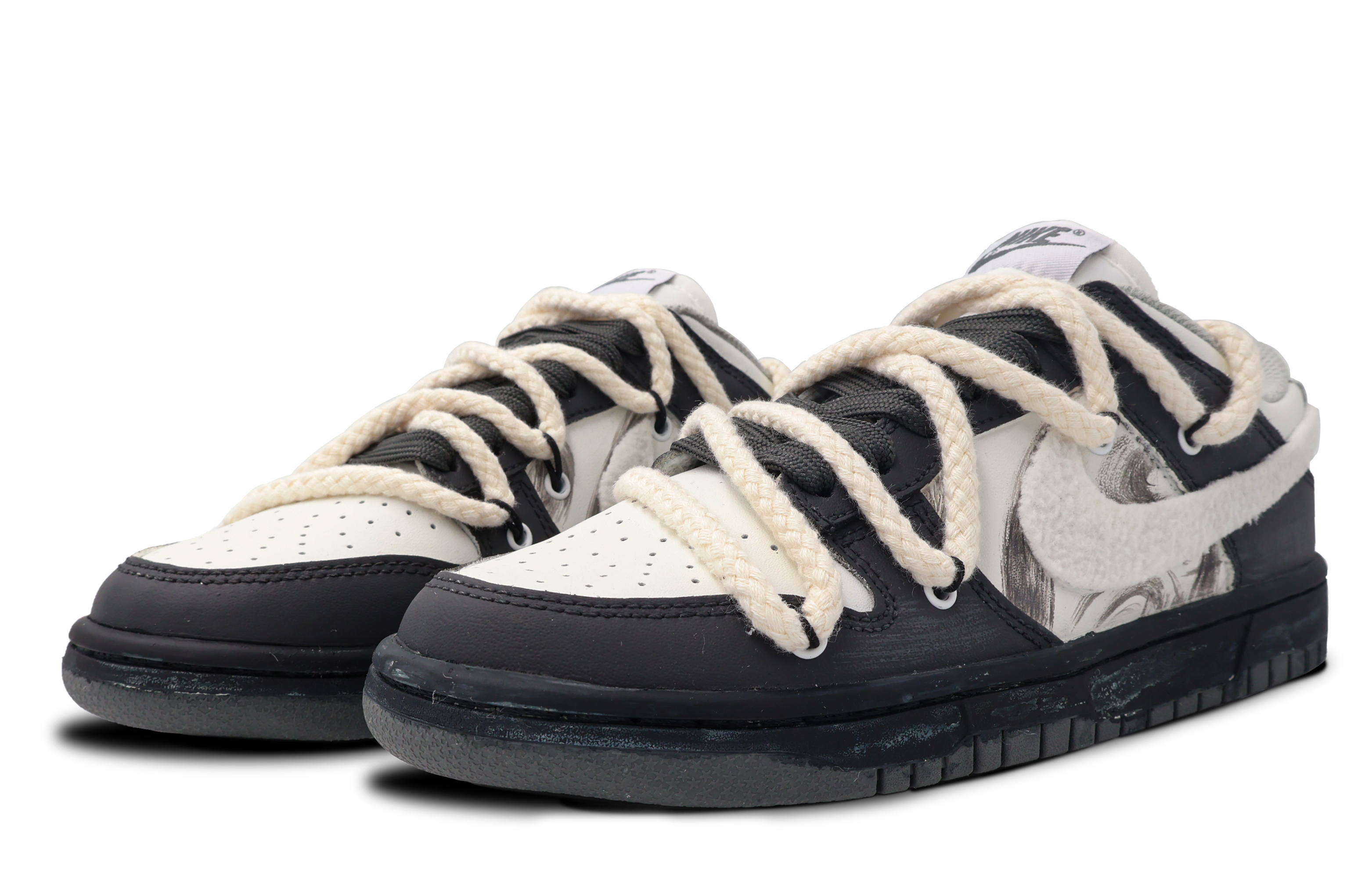 Lookbook (W) ナイキ ダンク ロー "トワイライト フラワー インク染め" DD1503-117(Team53-女款薄暮花影)