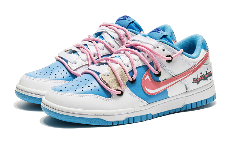 Lookbook (W) [Sepatu Kustom] Nike Dunk Low 'UNC Fruit Juice' DJ9955-101(TeamB-爆炸果汁S-BOX)