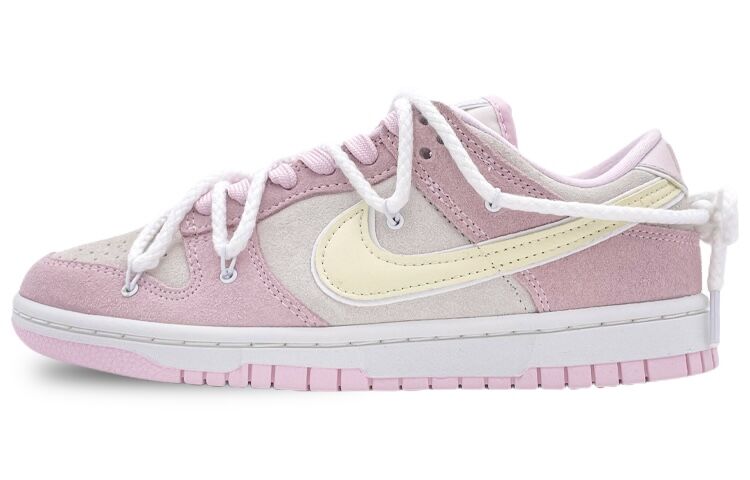 Buy (W) [Kasut Custom] Nike Dunk Low 'Surat Cinta Tanpa Nama Pink' DV3054-600(Team44-无名情书)