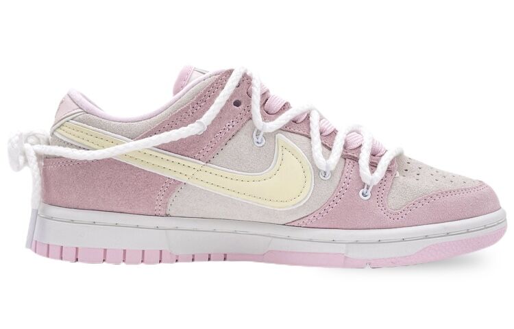 Order (W) [Kasut Custom] Nike Dunk Low 'Surat Cinta Tanpa Nama Pink' DV3054-600(Team44-无名情书)