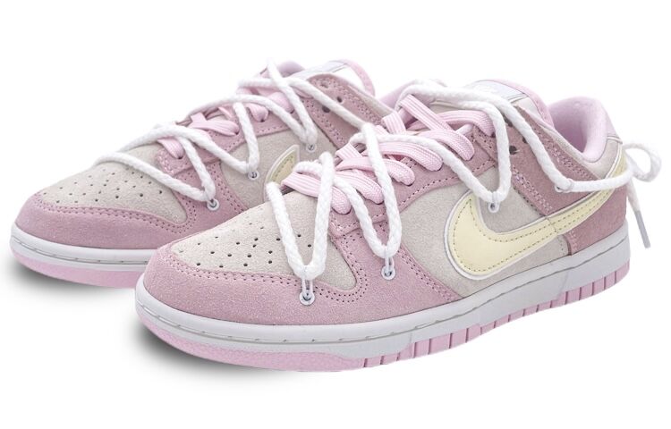 Lookbook (W) [Kasut Custom] Nike Dunk Low 'Surat Cinta Tanpa Nama Pink' DV3054-600(Team44-无名情书)