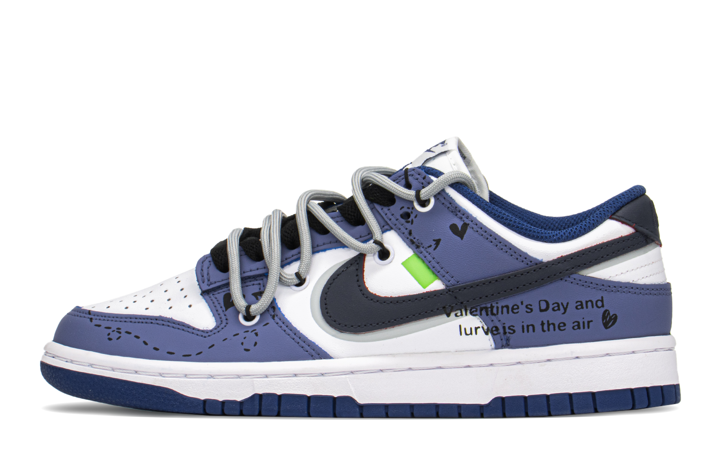 [Custom Shoes] (W) Nike Dunk Low 'Valentine's Day Heart Letter'