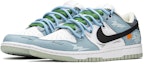 Buy 【定制球鞋】Nike Dunk Low FZBB 情人節 特殊禮盒 解構鞋帶 閃電 愛心 低幫 板鞋 女款 藍黑