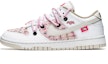 Buy (W) 나이키 덩크 로우 '발렌타인데이 화이트 핑크' (커스텀) DX6060-121(TeamB-女款小香风白粉I-BOX)