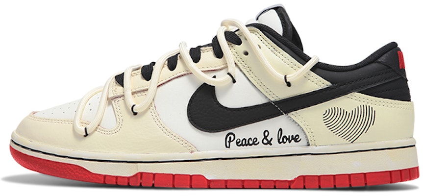 (W) 나이키 덩크 로우 '발렌타인 평화와 사랑' (Nike Dunk Low '발렌타인 평화사랑') DO6288-100(Teamfour-女款和平与爱QD) Buy (W) 나이키 덩크 로우 '발렌타인 평화와 사랑' (Nike Dunk Low '발렌타인 평화사랑') DO6288-100(Teamfour-女款和平与爱QD)