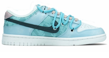 (W) 나이키 덩크 로우 '발렌타인 로즈 스카이 그라데이션' (커스텀) DD1503-109(TeamA-蓝玫瑰S-BOX) Order (W) 나이키 덩크 로우 '발렌타인 로즈 스카이 그라데이션' (커스텀) DD1503-109(TeamA-蓝玫瑰S-BOX)