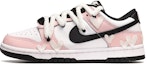 Order 【客製球鞋】Nike Dunk Low 情人節 卡斯製造 粉色熊貓 光變愛心 低幫 板鞋 女款 黑白粉