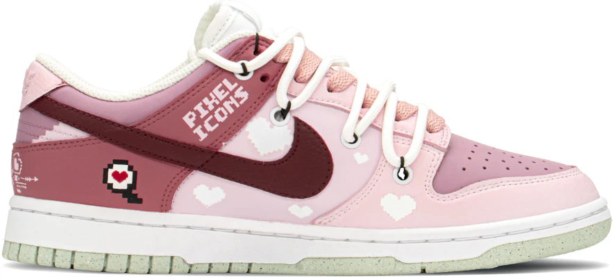 (W) Zapatillas Nike Dunk Low 'Arte Pixel Día de San Valentín' DN1431-102(TeamA-DK可爱像素女S-BOX) Order (W) Zapatillas Nike Dunk Low 'Arte Pixel Día de San Valentín' DN1431-102(TeamA-DK可爱像素女S-BOX)
