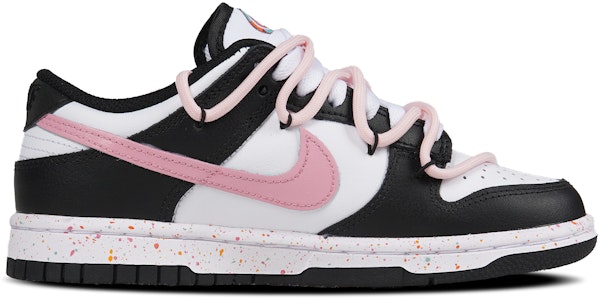 (W) Zapatillas Nike Dunk Low 'San Valentín Negro-Rosa Swoosh' FD4623-131(TeamP-女款黑粉彩点) Order (W) Zapatillas Nike Dunk Low 'San Valentín Negro-Rosa Swoosh' FD4623-131(TeamP-女款黑粉彩点)