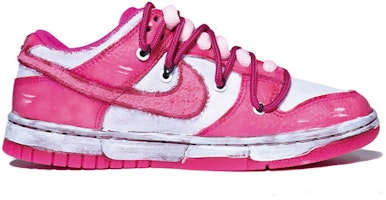 (W) 나이키 덩크 로우 '발렌타인 스트로베리' (커스텀) DQ9324-600(Team25-草莓粉熊) Order (W) 나이키 덩크 로우 '발렌타인 스트로베리' (커스텀) DQ9324-600(Team25-草莓粉熊)